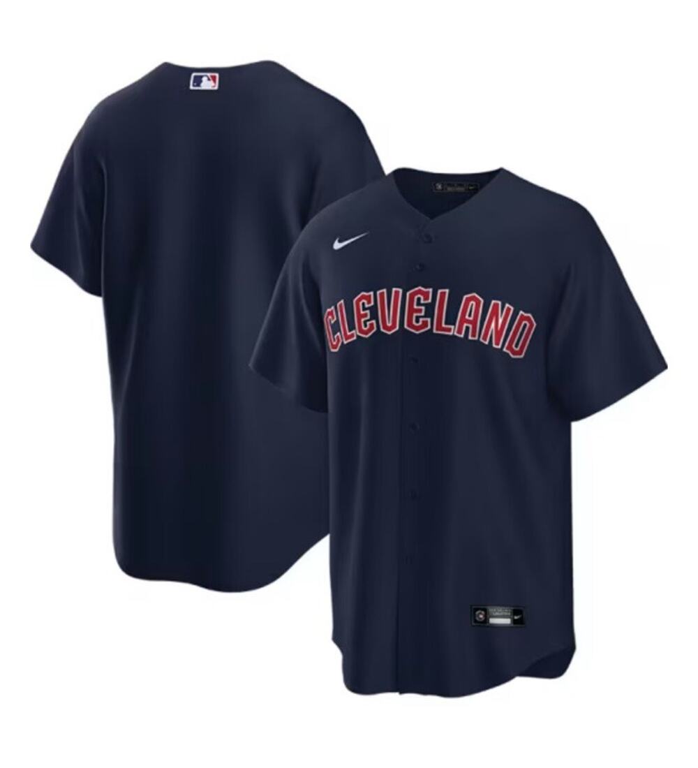 Nike Authentic Cleveland Guardians Baseball Alternate Jersey Men’s Size Small